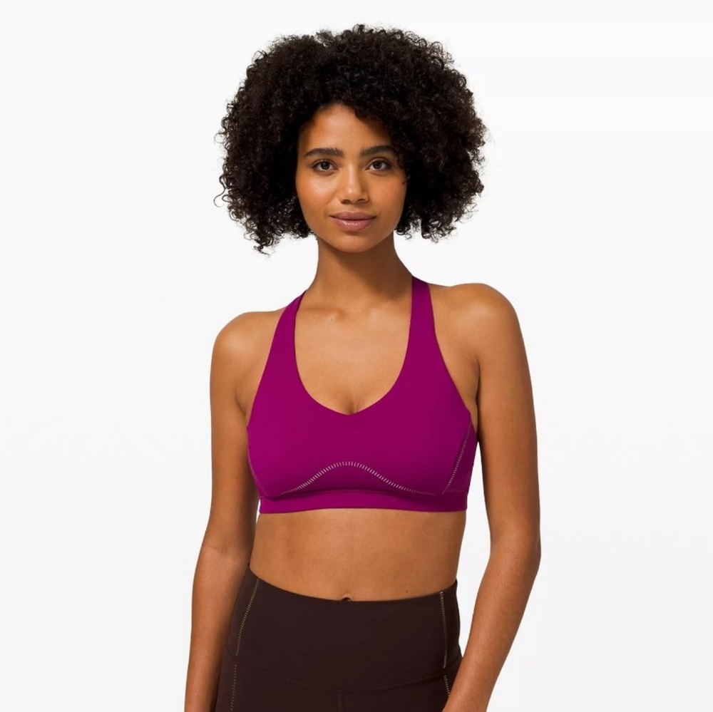 NWT Lululemon Special Edition Arise Bra *Shine